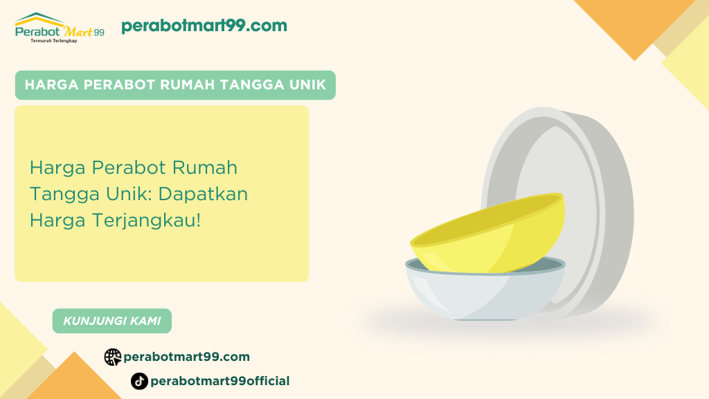 harga perabot rumah tangga unik