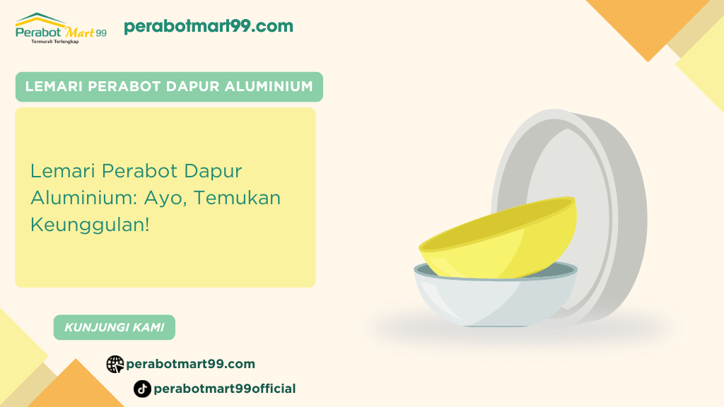 lemari perabot dapur aluminium