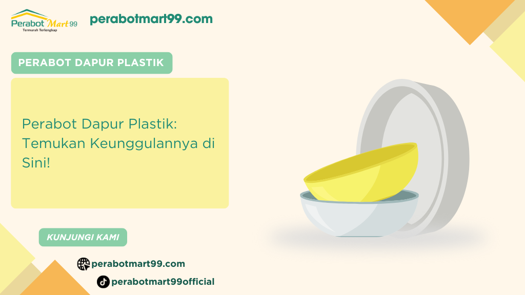 perabot dapur plastik