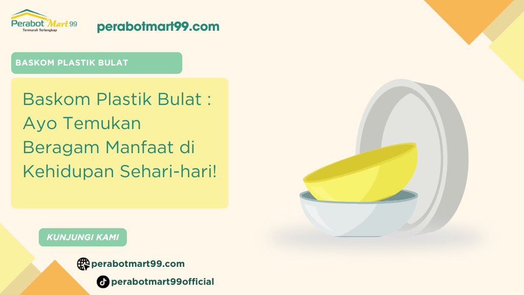 baskom plastik bulat