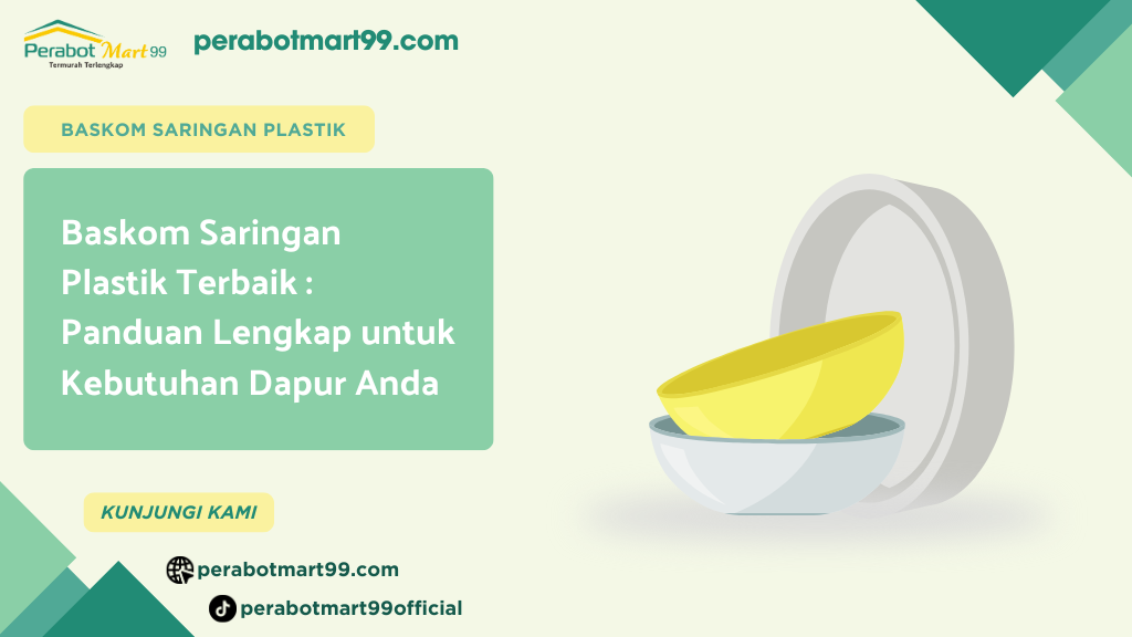 baskom saringan plastik