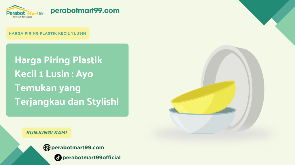 harga piring plastik kecil 1 lusin