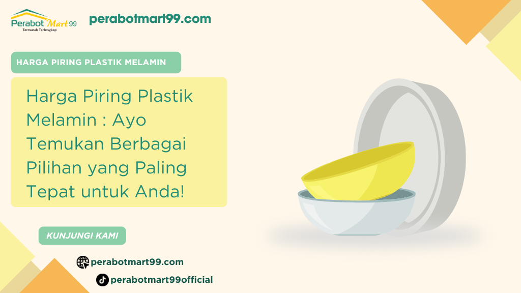 harga piring plastik melamin