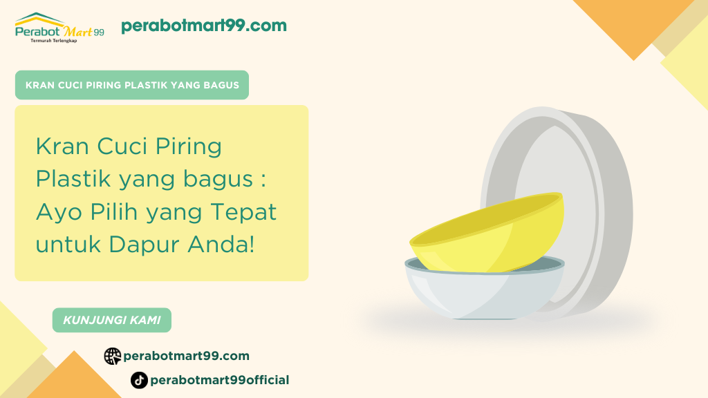 kran cuci piring plastik yang bagus