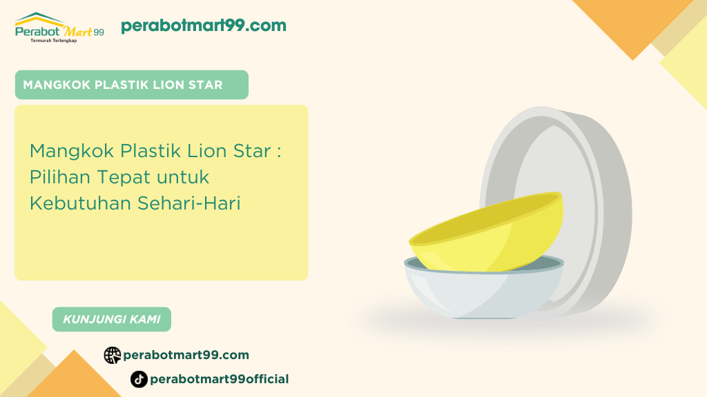 mangkok plastik lion star