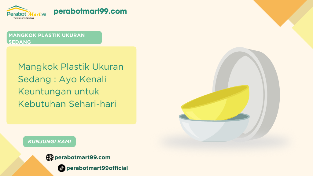 mangkok plastik ukuran sedang