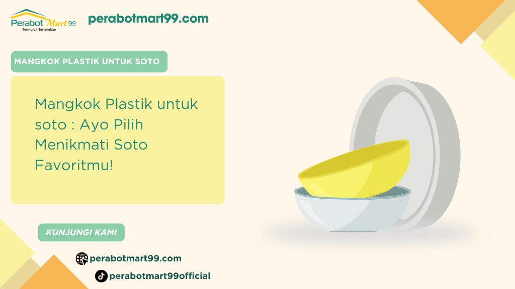 mangkok plastik untuk soto