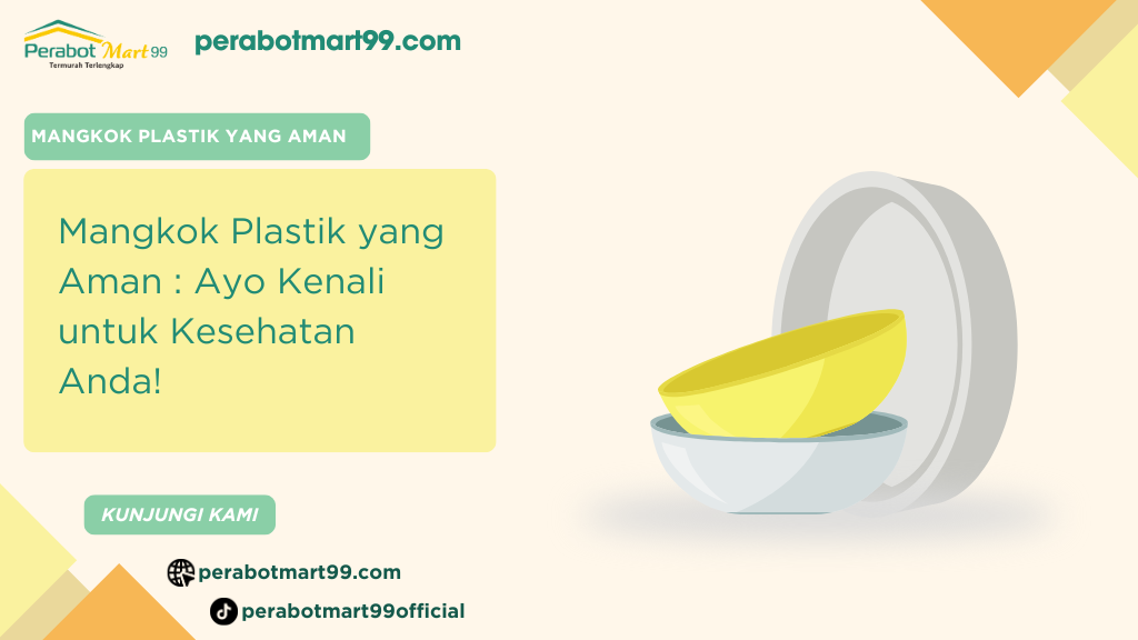 mangkok plastik yang aman