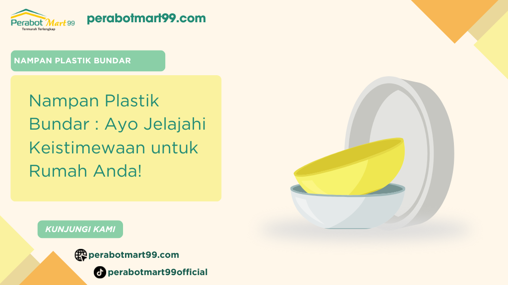 nampan plastik bundar