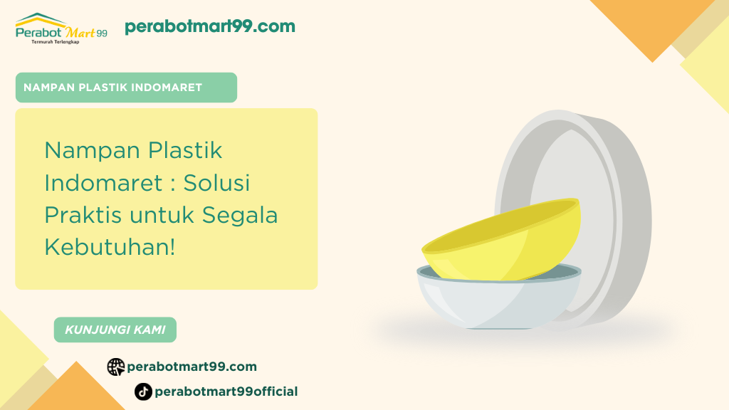 nampan plastik indomaret