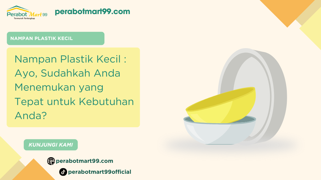 nampan plastik kecil