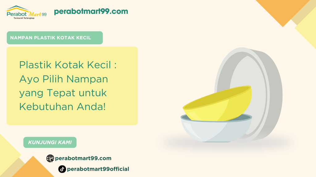 nampan plastik kotak kecil