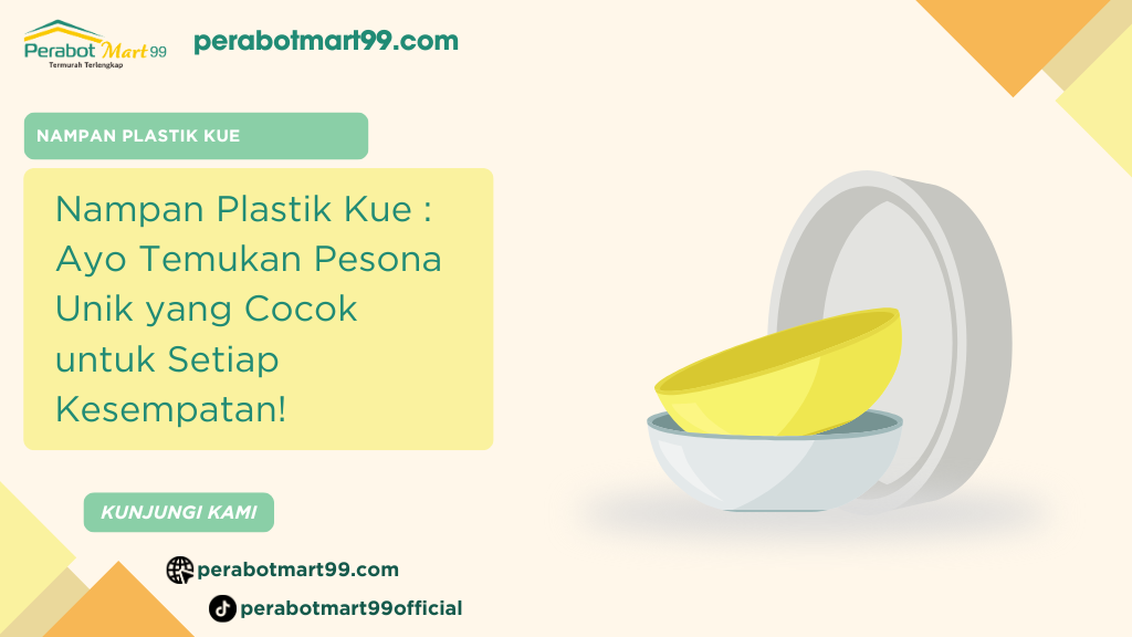 nampan plastik kue