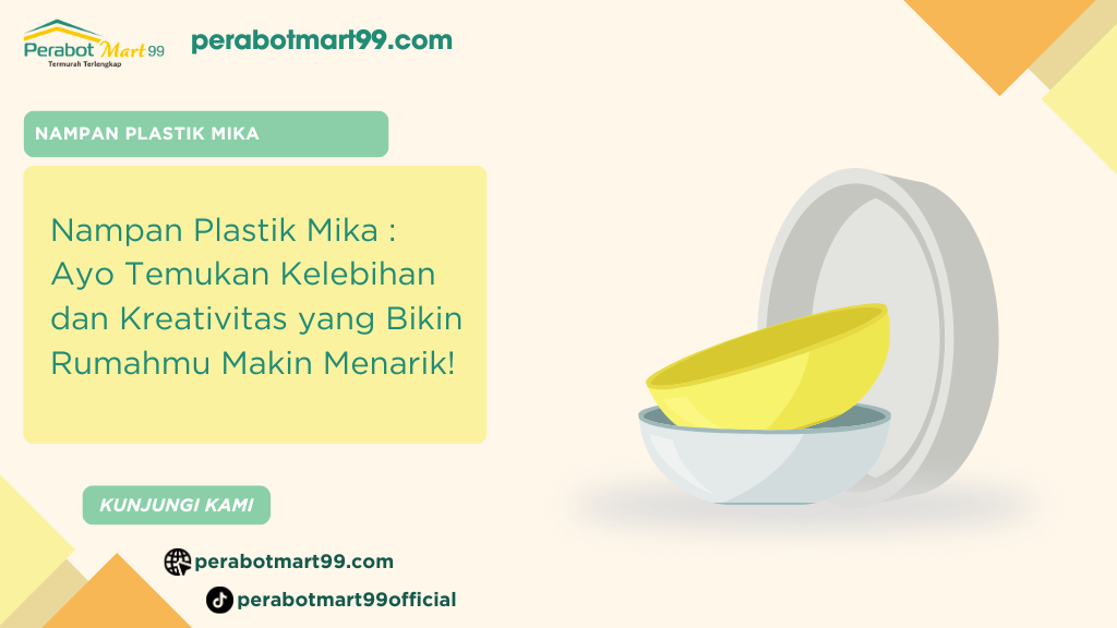 nampan plastik mika