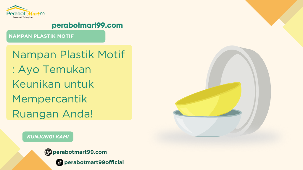 nampan plastik motif