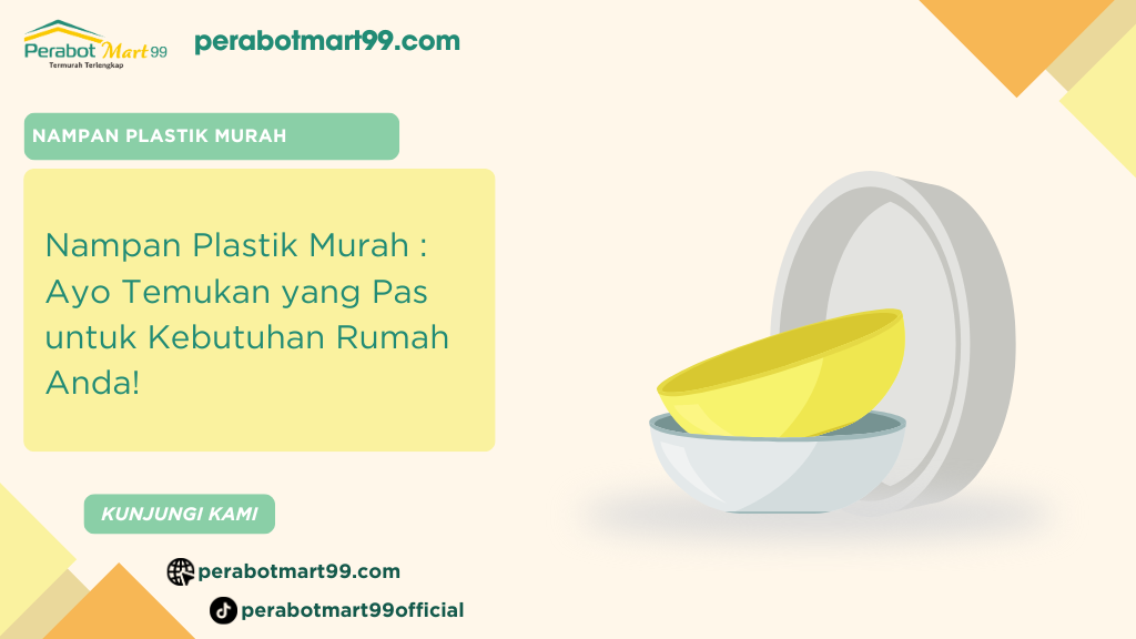 nampan plastik murah