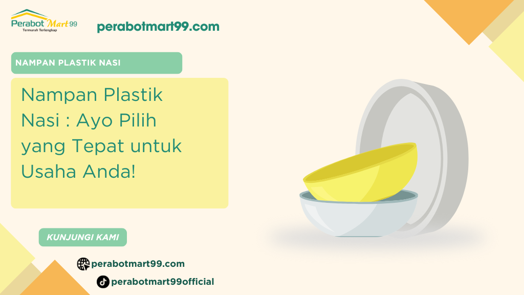 nampan plastik nasi