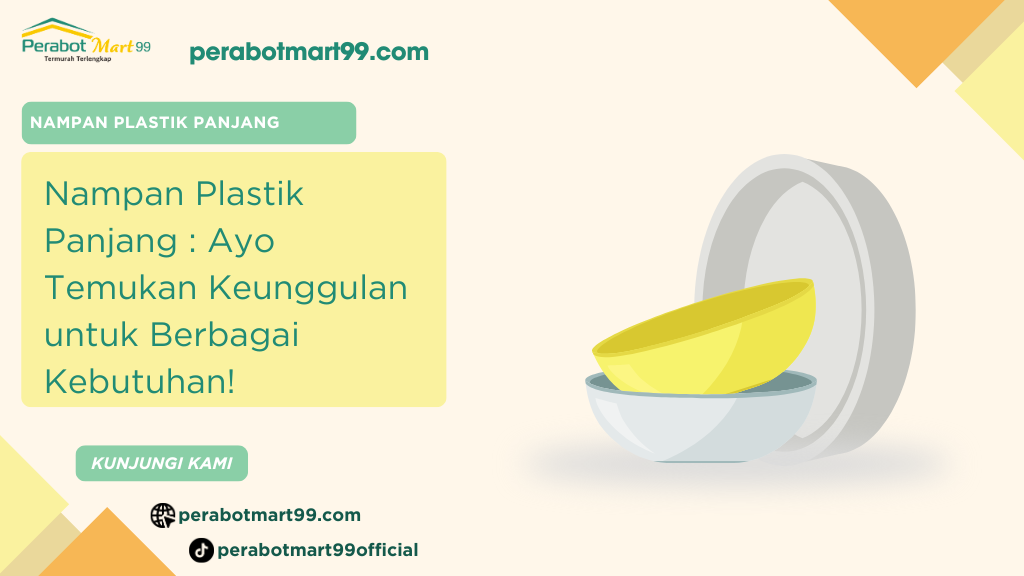 nampan plastik panjang