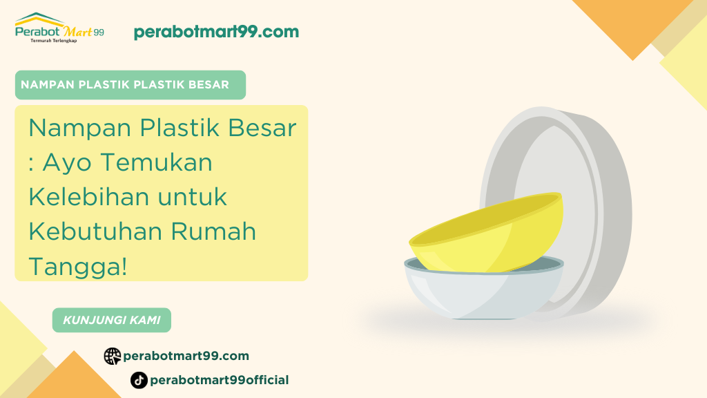 nampan plastik plastik besar