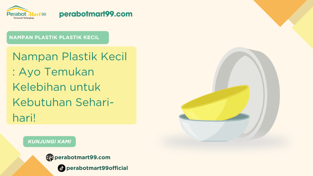 nampan plastik plastik kecil
