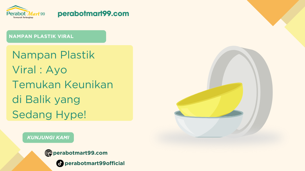 nampan plastik viral