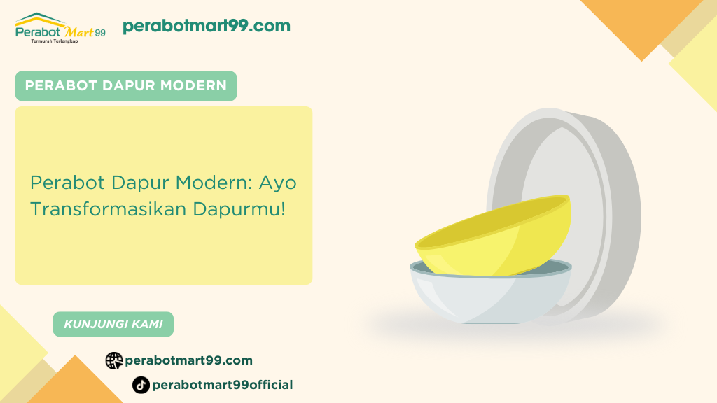 perabot dapur modern