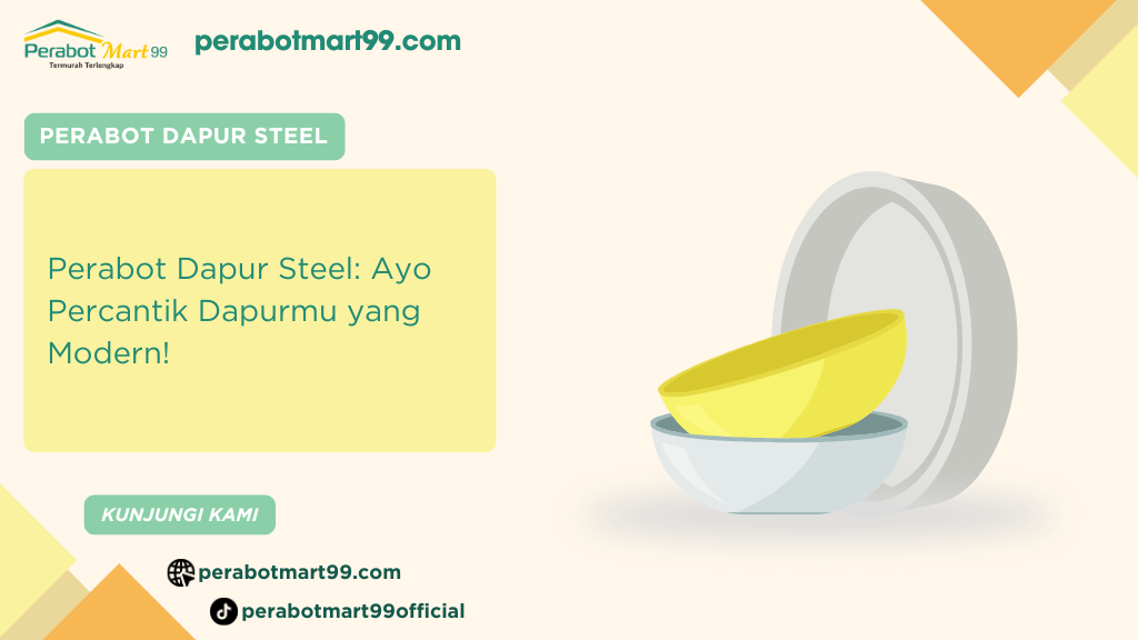 perabot dapur steel