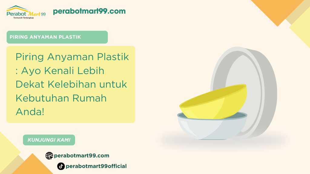 piring anyaman plastik
