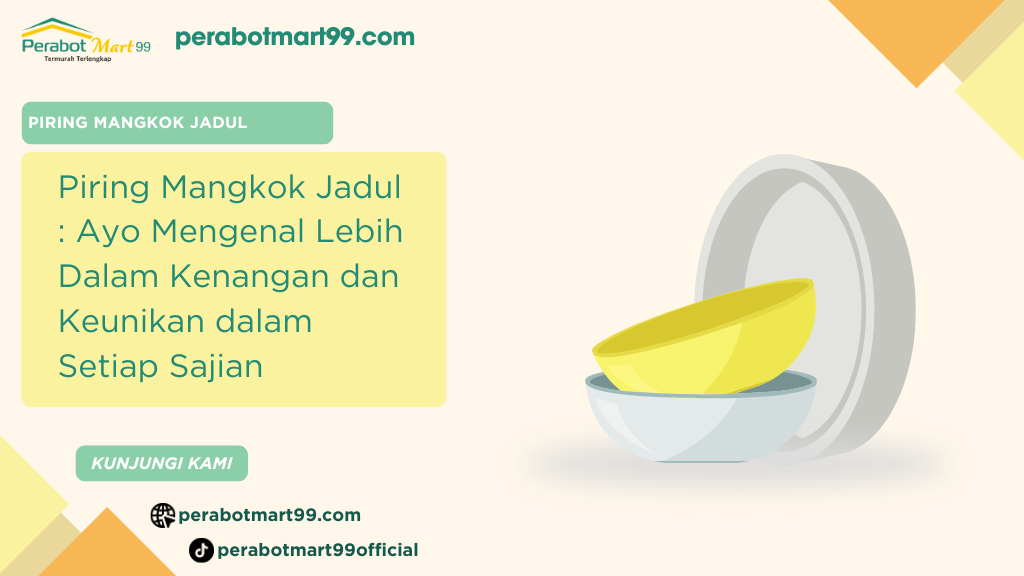piring mangkok jadul