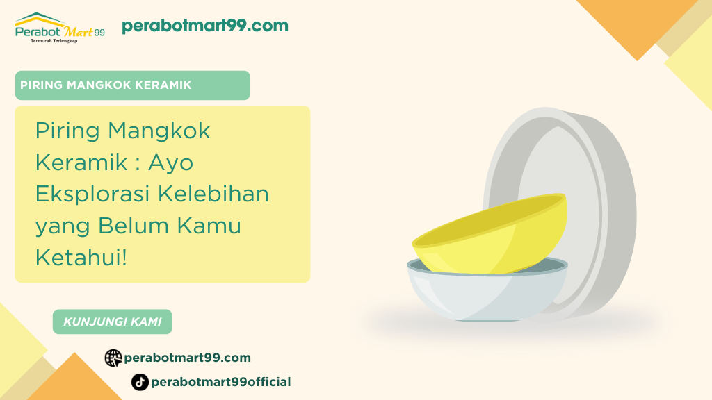 piring mangkok keramik