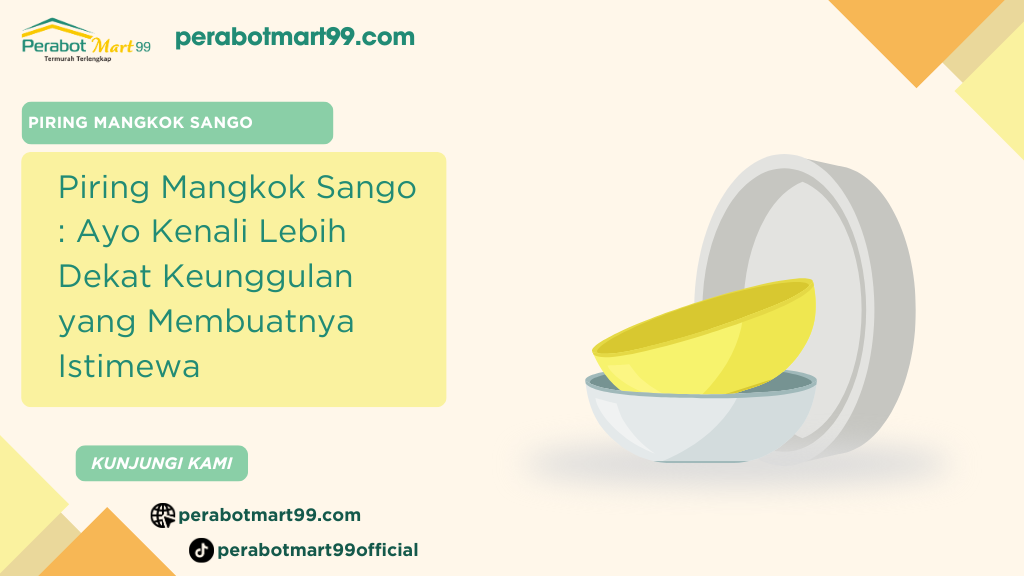piring mangkok sango