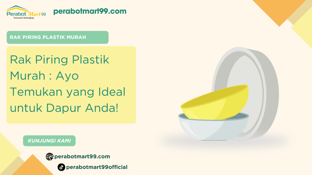 rak piring plastik murah
