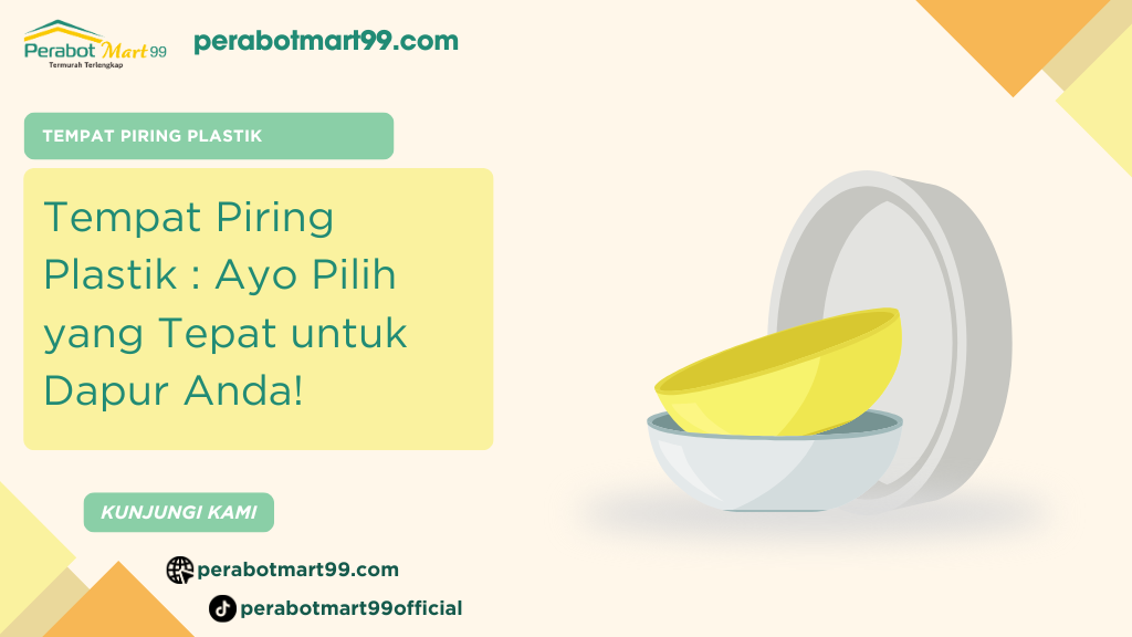 tempat piring plastik