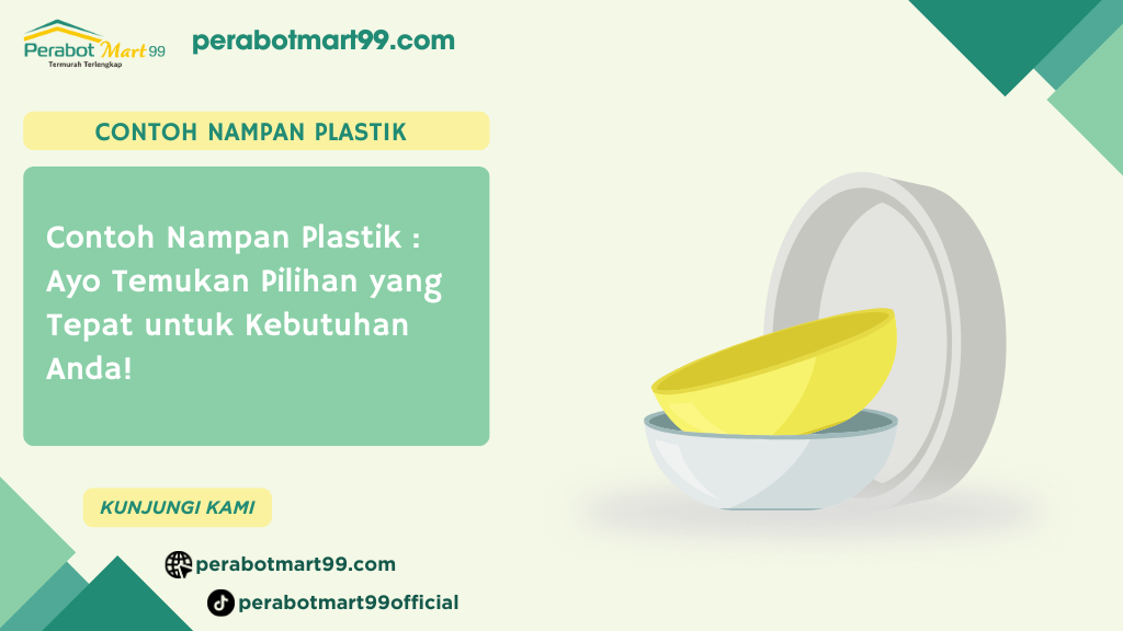 Contoh Nampan Plastik