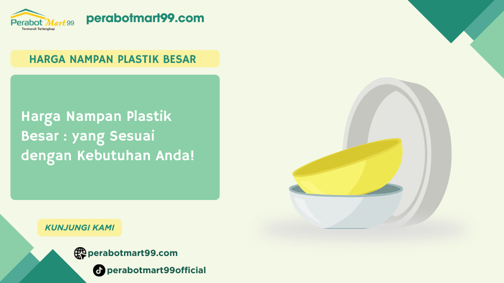Harga Nampan Plastik Besar