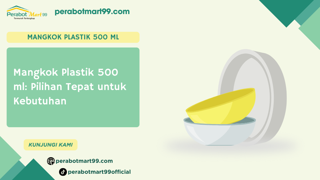 Mangkok Plastik 500 ml