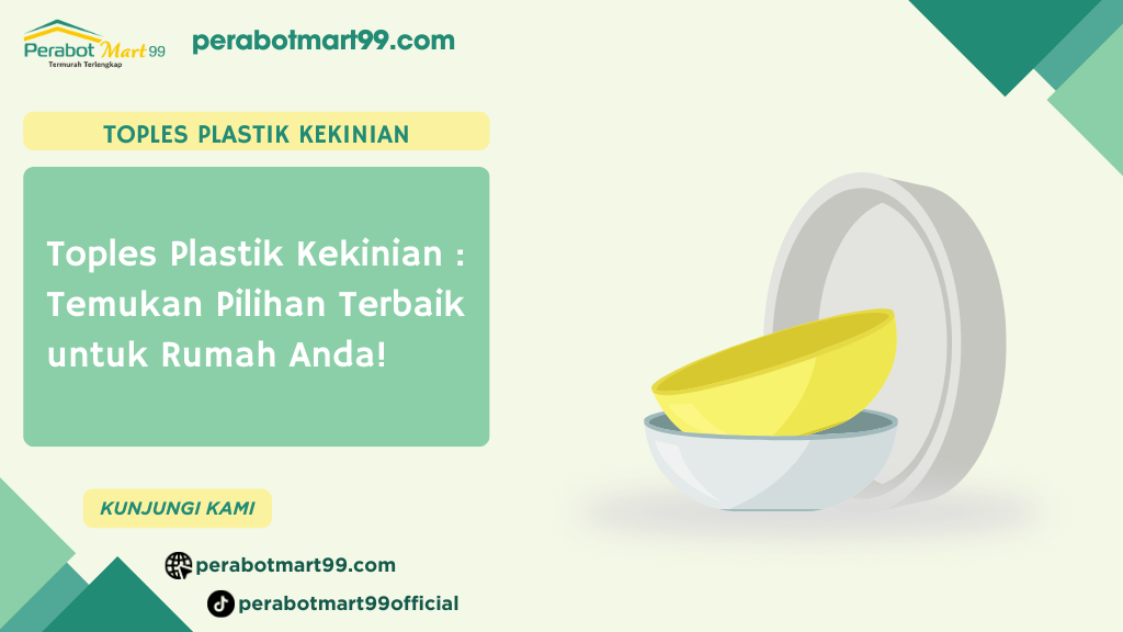 Toples Plastik Kekinian