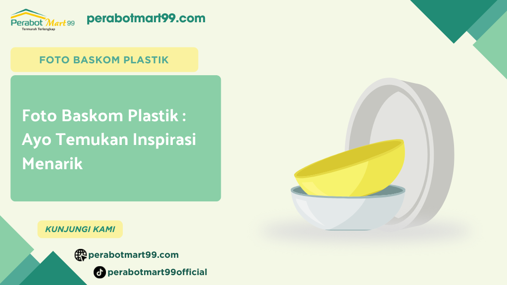 foto baskom plastik