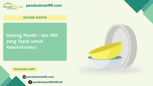 gayung plastik 3
