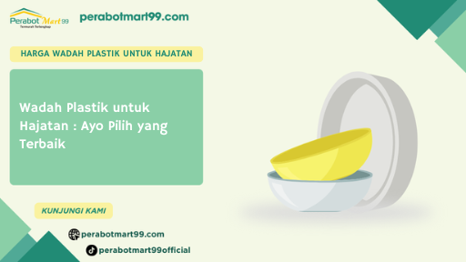 harga wadah plastik untuk hajatan