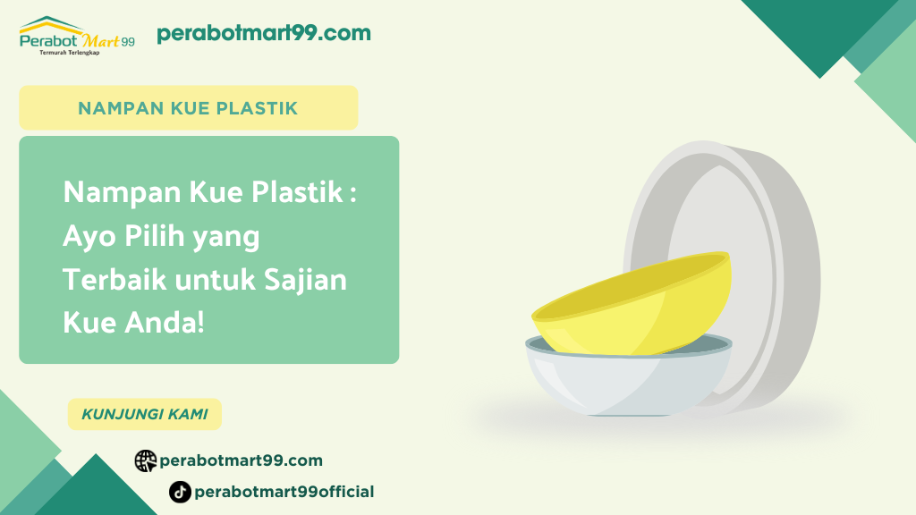 nampan kue plastik