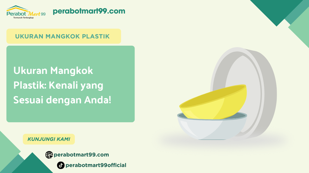 ukuran mangkok plastik